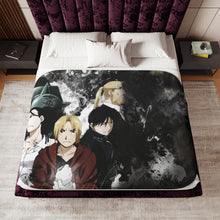 Load image into Gallery viewer, Anime FullMetal Alchemistr Sherpa Blanket
