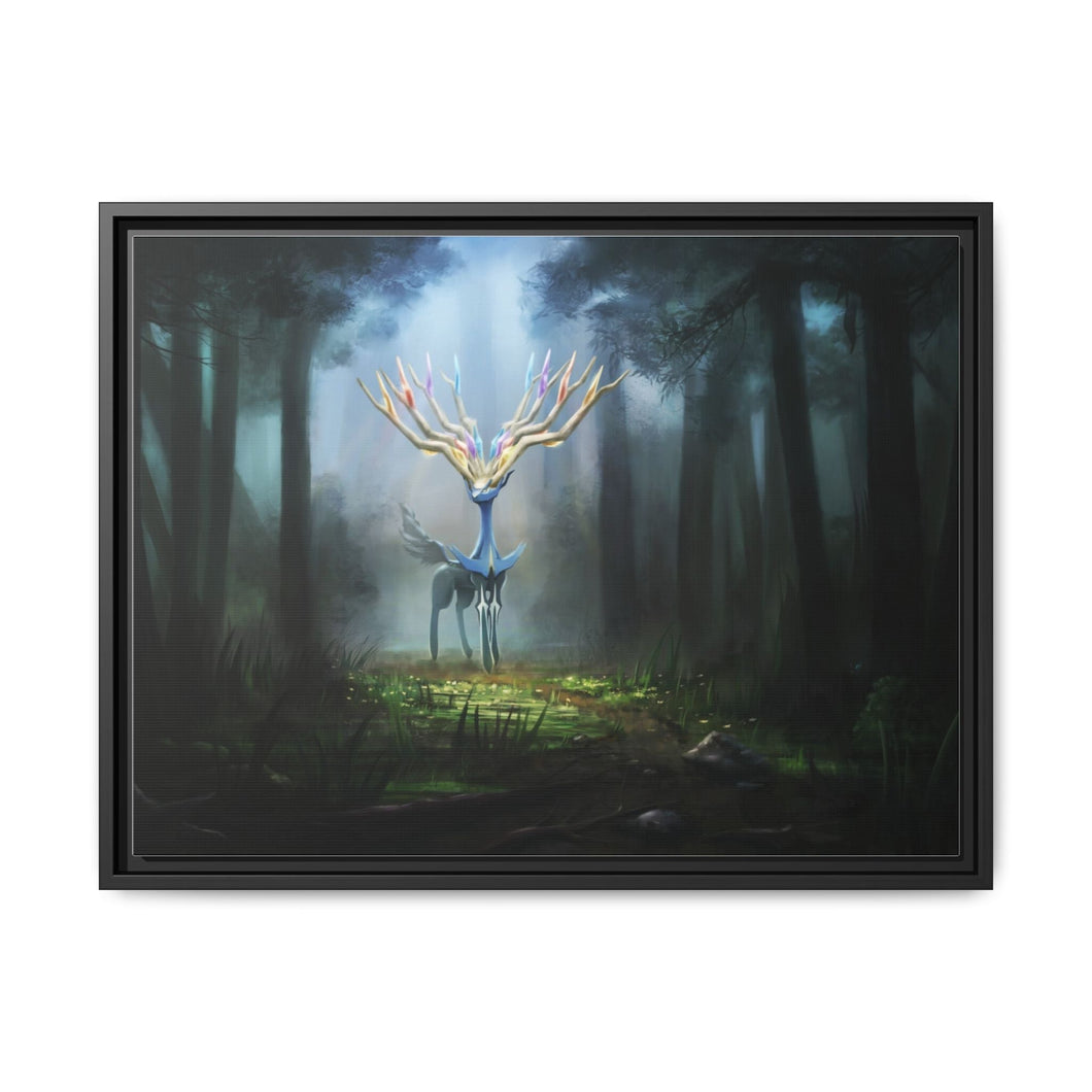 Xerneas Canvas Framed Art Print