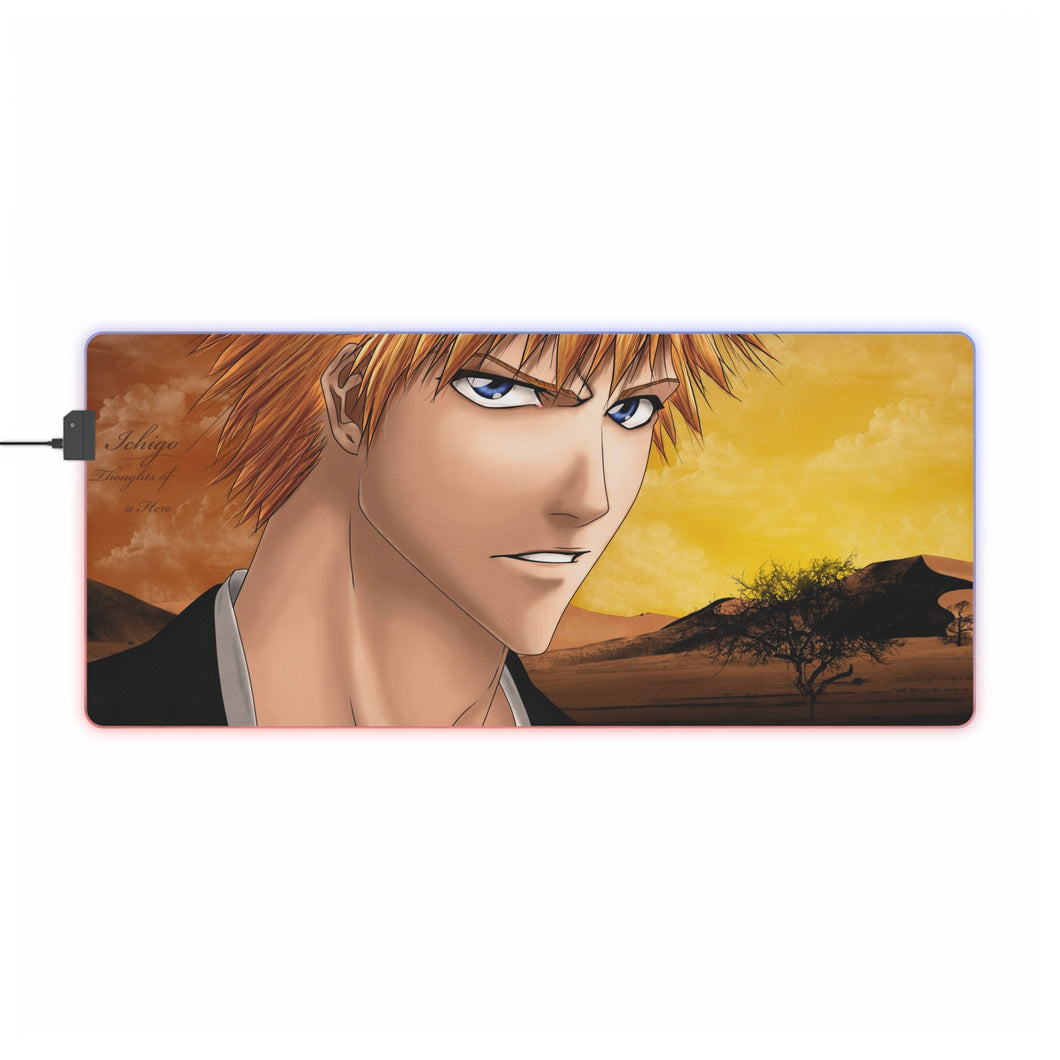 Anime Bleach RGB LED Mouse Pad (Desk Mat)