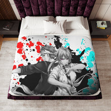 Load image into Gallery viewer, Anime Food Wars: Shokugeki no Soma Sherpa Blanket
