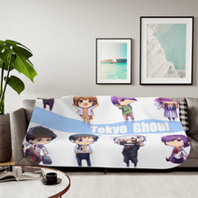 Load image into Gallery viewer, Anime Tokyo Ghoul Sherpa Blanket
