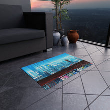 Load image into Gallery viewer, Asuka Langley Sohryu high above the city Rug
