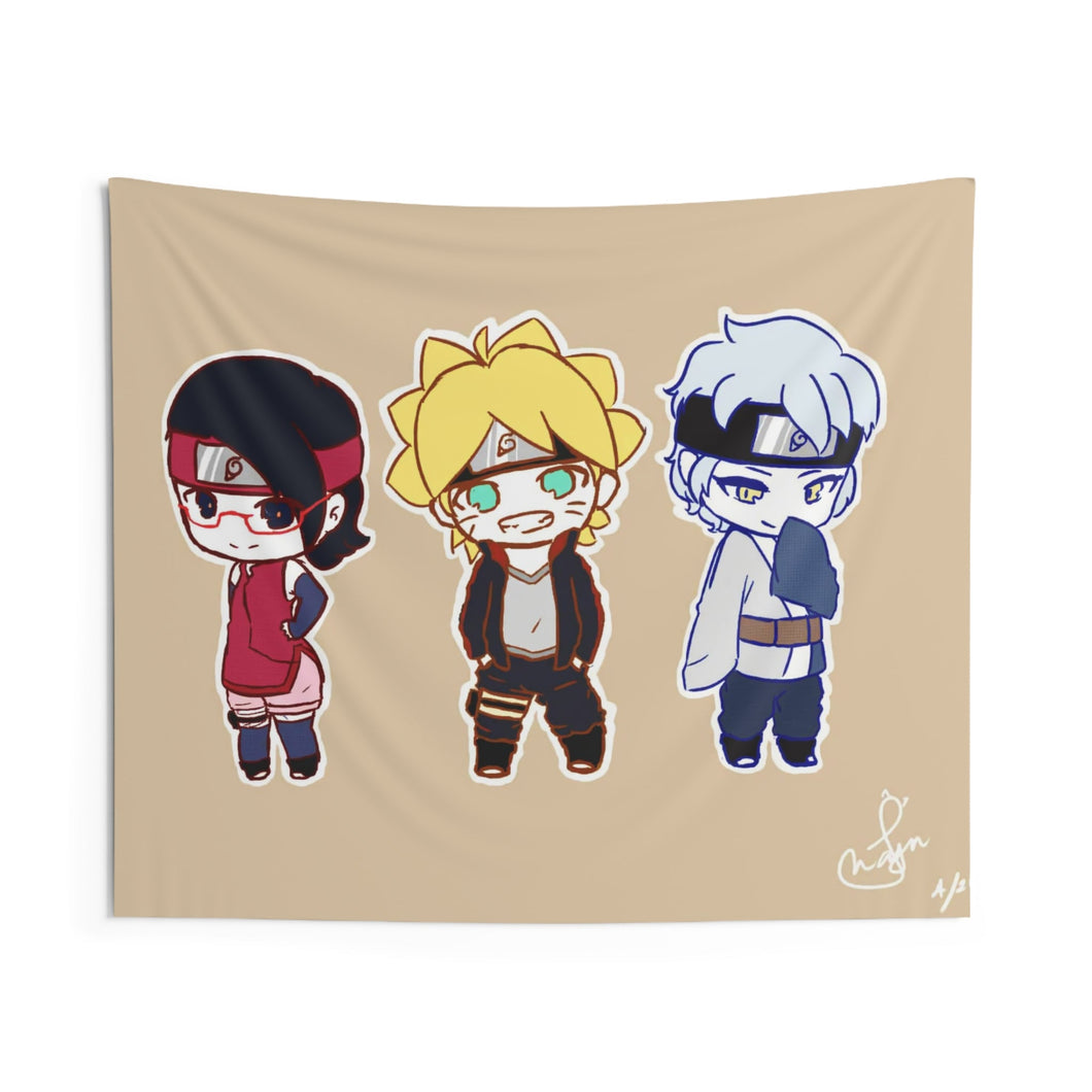 Boruto Indoor Wall Tapestry