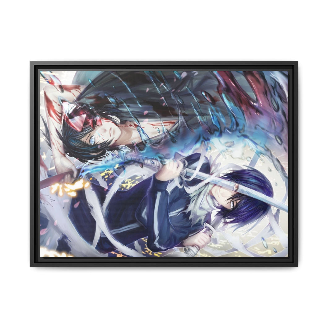 Noragami Yato, Noragami Canvas Framed Art Print