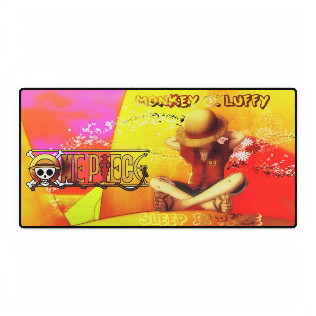 Luffy Sleep in Peace Mouse Pad (Desk Mat)