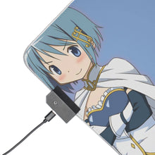 Load image into Gallery viewer, Puella Magi Madoka Magica Sayaka Miki RGB LED Mouse Pad (Desk Mat)

