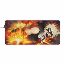 Load image into Gallery viewer, Katsuki Bakugou RGB LED Mouse Pad (Desk Mat)
