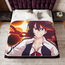 Load image into Gallery viewer, Anime Kill La Kill Sherpa Blanket

