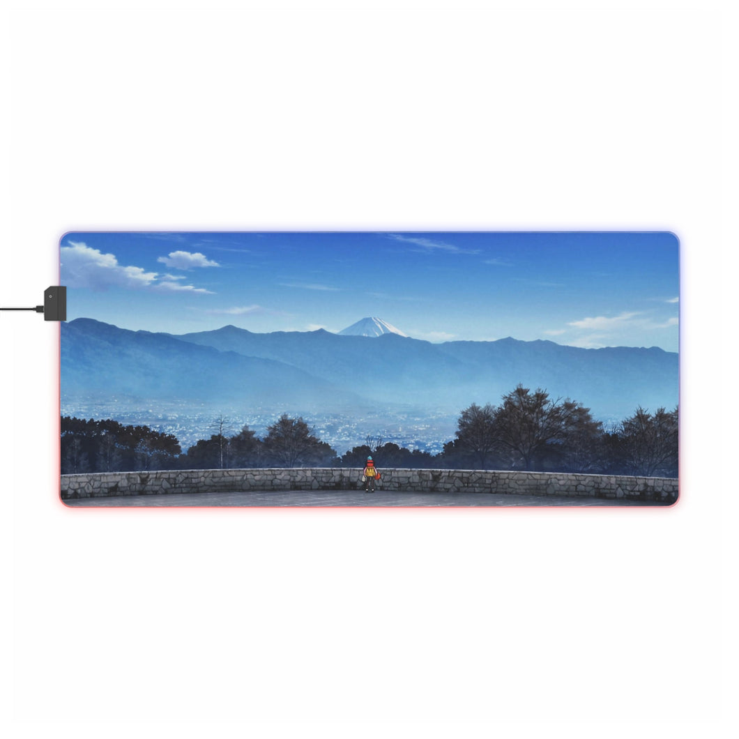Laid-Back Camp by RGB LED Mouse Pad (Desk Mat)