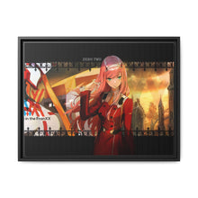 Load image into Gallery viewer, Zero in the FranXX Canvas Framed Art Print
