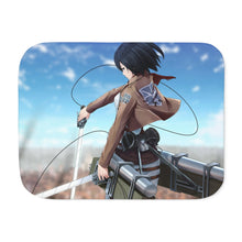 Load image into Gallery viewer, Mikasa Sherpa Blanket
