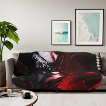 Load image into Gallery viewer, Kaneki Sherpa Blanket
