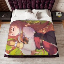 Load image into Gallery viewer, The Rising Of The Shield Hero Sherpa Blanket
