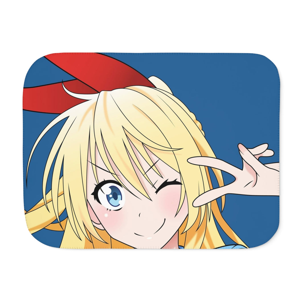 Nisekoi Chitoge Kirisaki Sherpa Blanket