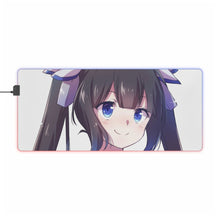 Load image into Gallery viewer, Is It Wrong to Try to Pick Up Girls in a Dungeon? Hestia RGB LED Mouse Pad (Desk Mat)
