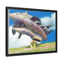 Load image into Gallery viewer, Anime Howl&#39;s Moving Castle Canvas Framed Art Print
