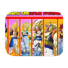 Load image into Gallery viewer, Gogeta Supersaiyajin Evolutions Sherpa Blanket
