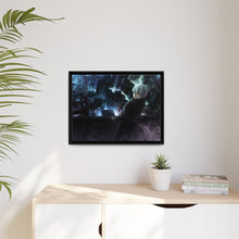 Load image into Gallery viewer, A ghoul in the top of building Canvas Framed Art Print
