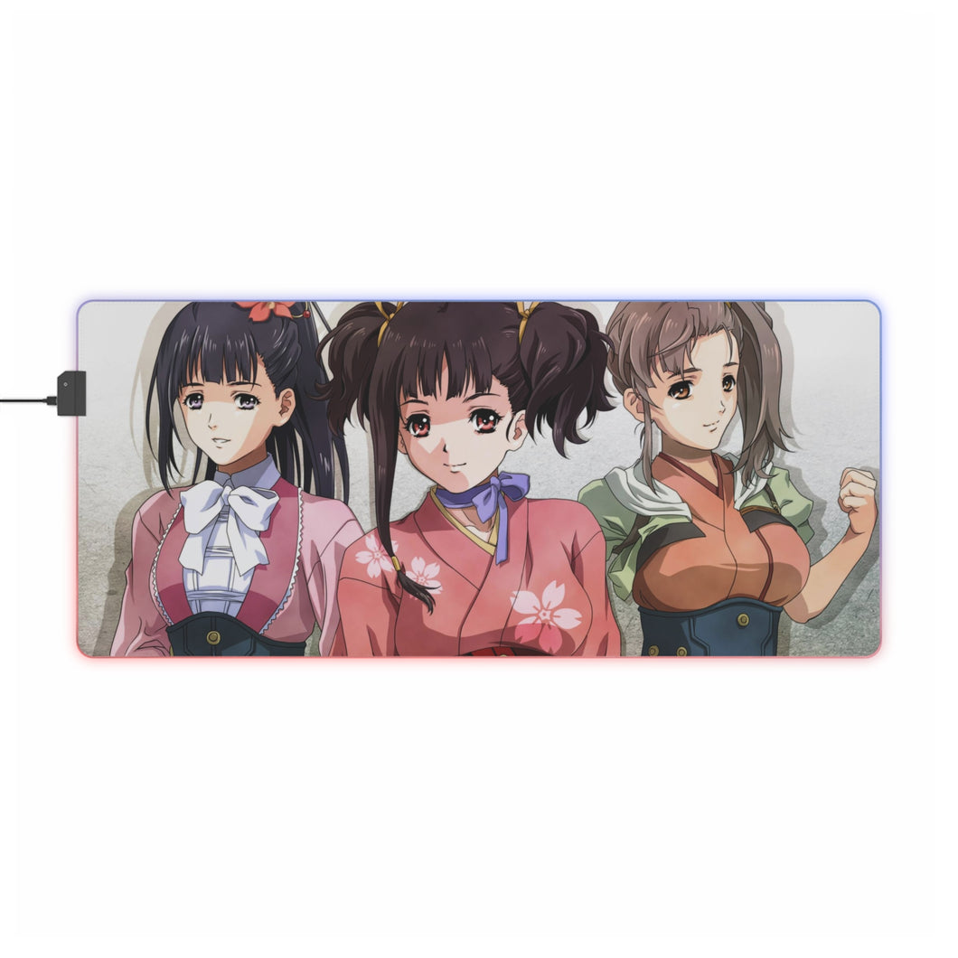 Kabaneri Of The Iron Fortress RGB LED Mouse Pad (Desk Mat)