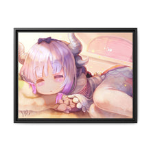 Load image into Gallery viewer, Anime Miss Kobayashi&#39;s Dragon Maid Canvas Framed Art Print
