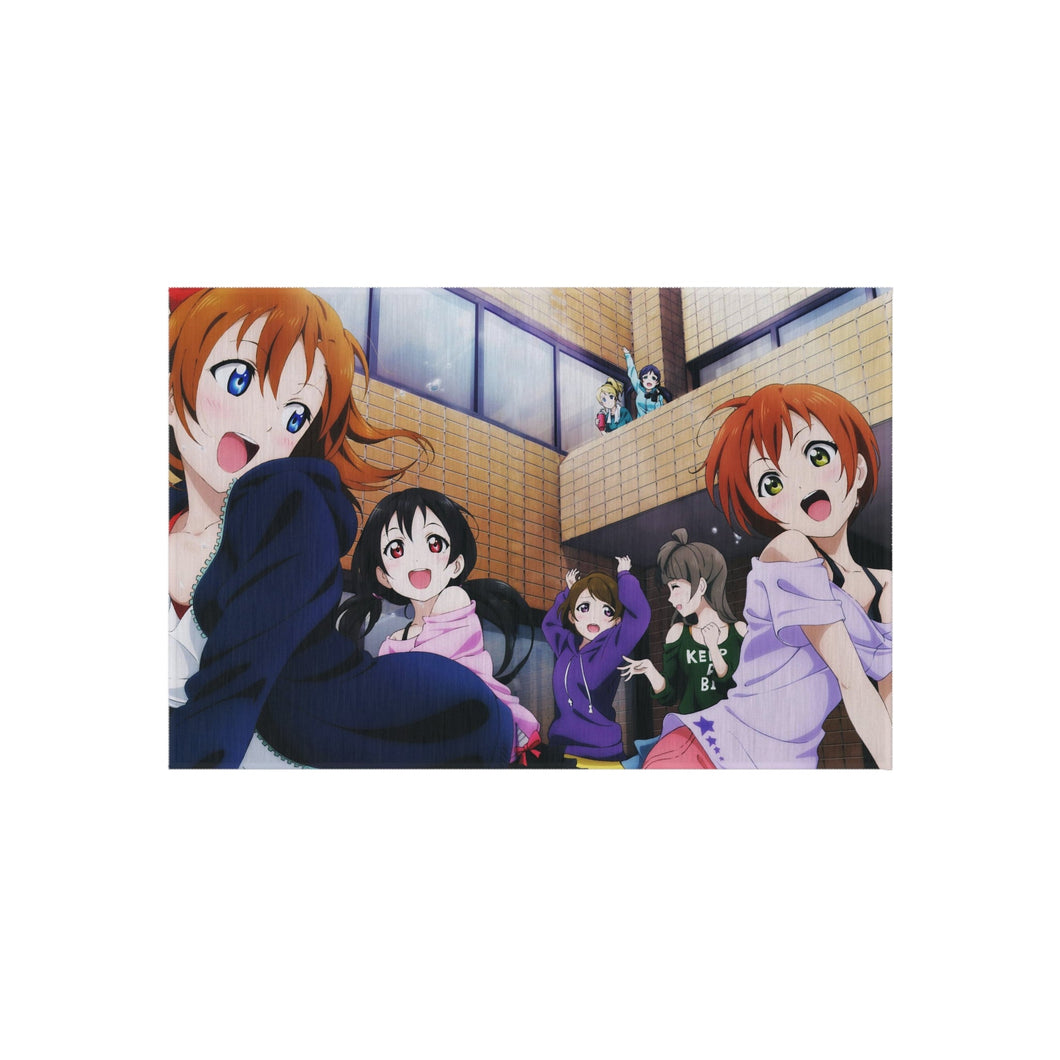 Love Live! Kotori Minami, Honoka Kousaka, Rin Hoshizora, Eri Ayase, Hanayo Koizumi Rug