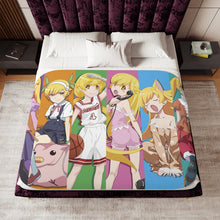 Load image into Gallery viewer, Monogatari (Series) Sherpa Blanket
