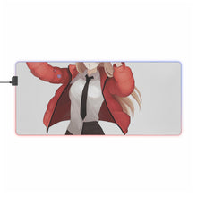 Load image into Gallery viewer, Anime Chainsaw Man RGB LED Mouse Pad (Desk Mat)

