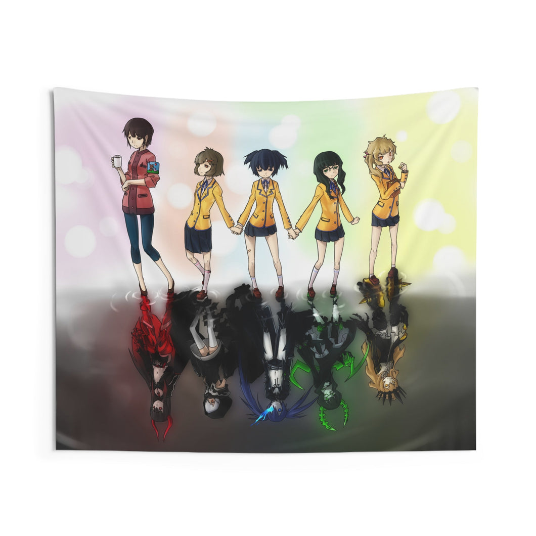 Black Rock Shooter Indoor Wall Tapestry