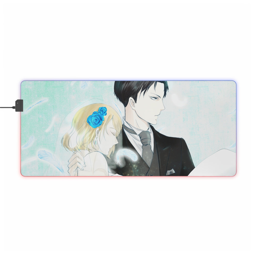Anime Attack On Titan RGB LED Mouse Pad (Desk Mat)