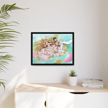 Load image into Gallery viewer, Kirito and Asuna Canvas Framed Art Print
