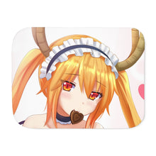 Load image into Gallery viewer, Anime Miss Kobayashi&#39;s Dragon Maid Sherpa Blanket
