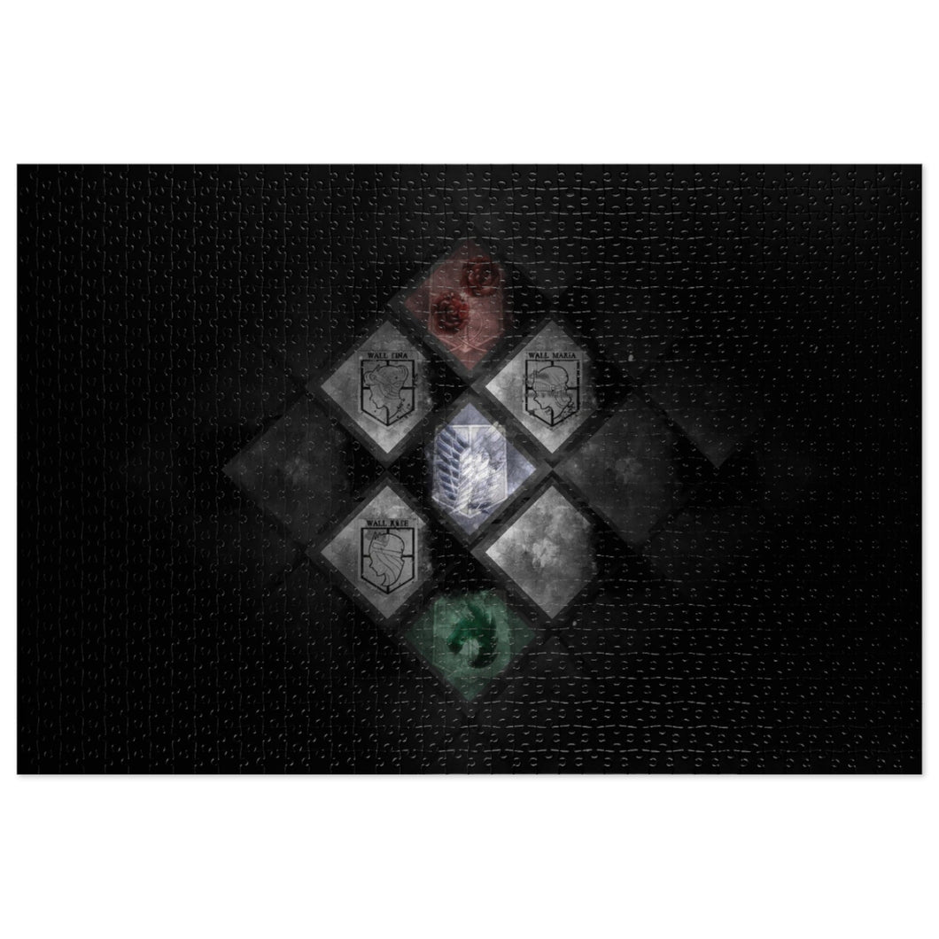 Attack on titan: emblem Jigsaw Puzzle