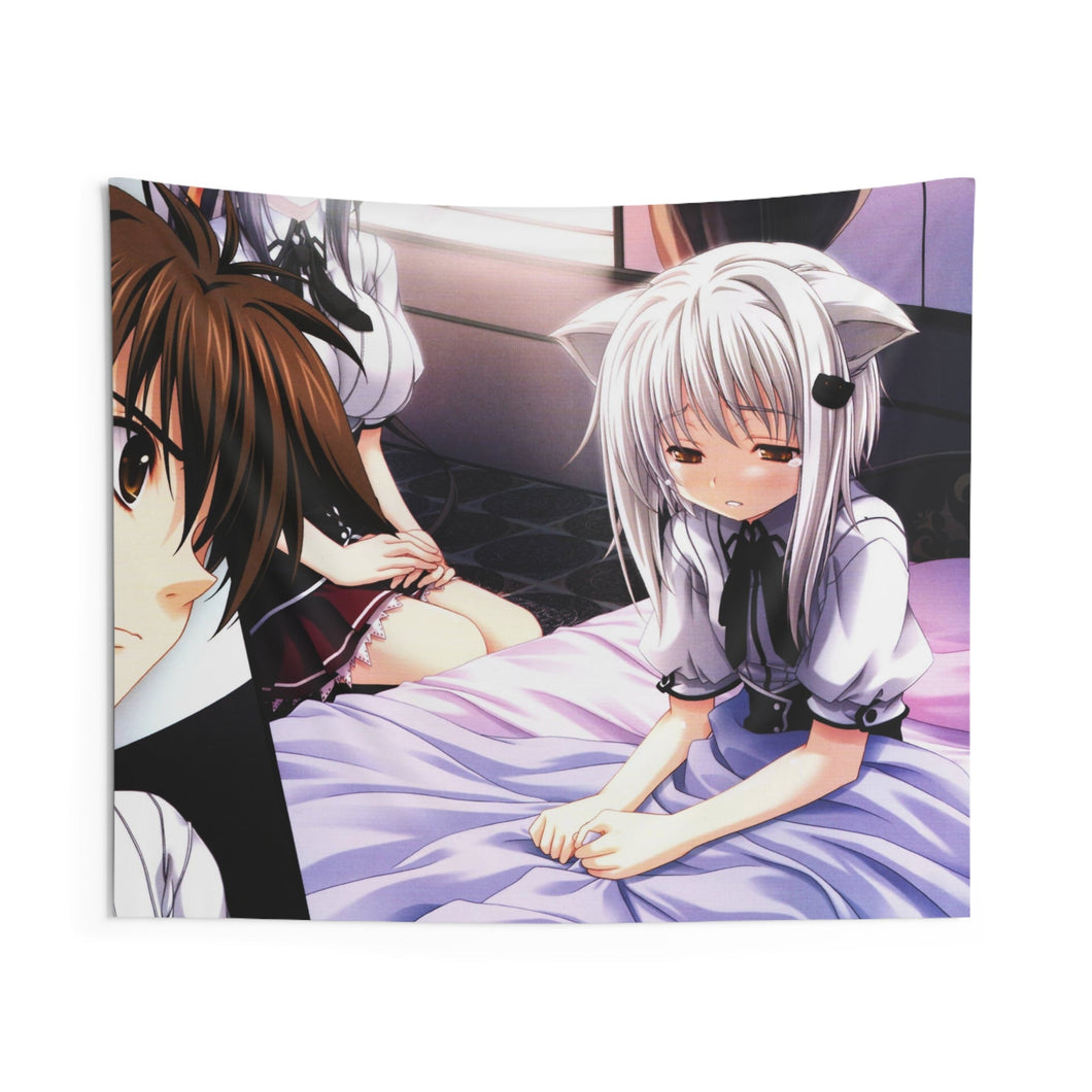 High School DxD Akeno Himejima, Issei Hyoudou, Koneko Toujou Indoor Wall Tapestry