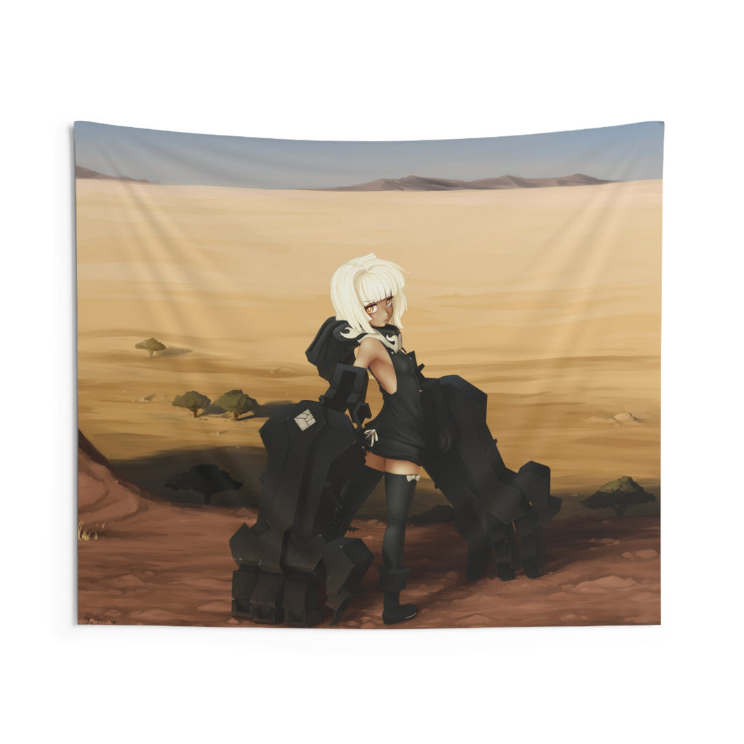 Black Rock Shooter Indoor Wall Tapestry