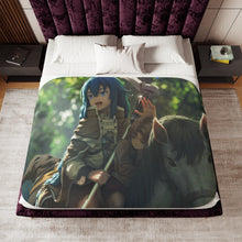 Load image into Gallery viewer, Roxy &amp; Rudeus Sherpa Blanket
