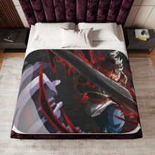 Load image into Gallery viewer, Anime Black Clover Sherpa Blanket
