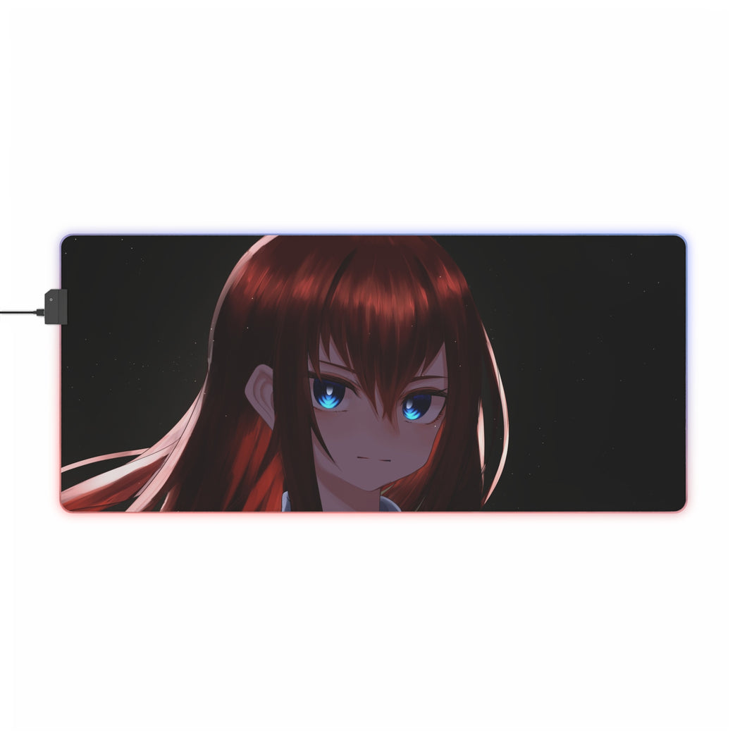 Kurisu Makise RGB LED Mouse Pad (Desk Mat)
