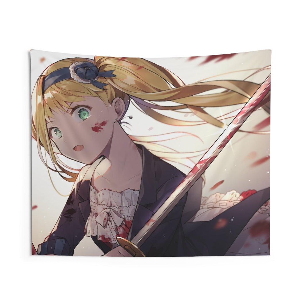 Black Butler Indoor Wall Tapestry