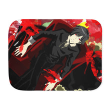 Load image into Gallery viewer, Durarara!! Izaya Orihara Sherpa Blanket
