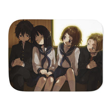 Load image into Gallery viewer, Hyuoka main members Sherpa Blanket
