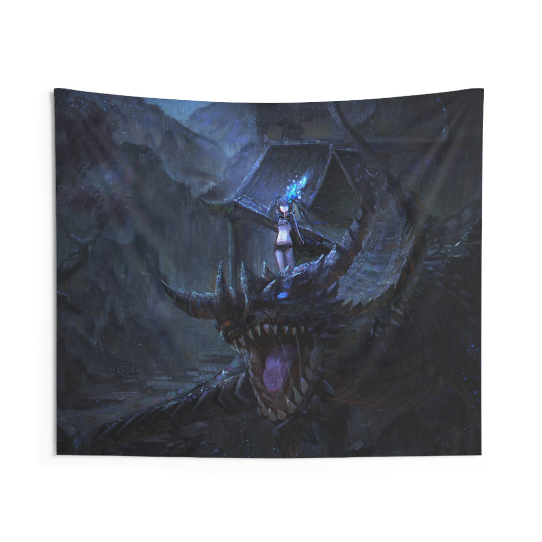 Black Rock Shooter Indoor Wall Tapestry