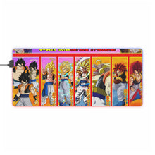 Load image into Gallery viewer, Gogeta Supersaiyajin Evolutions RGB LED Mouse Pad (Desk Mat)
