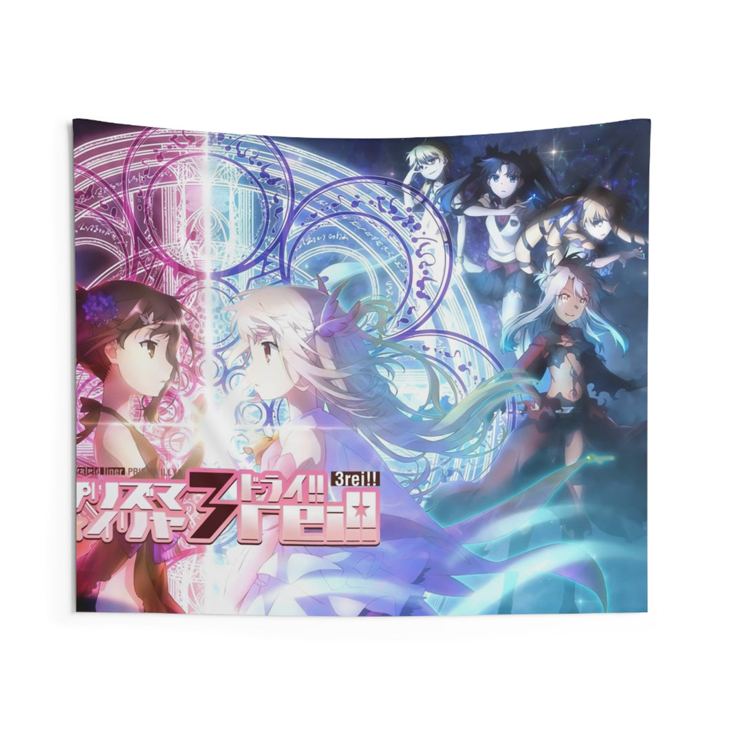Fate/kaleid liner Prisma Illya 3Rei Indoor Wall Tapestry