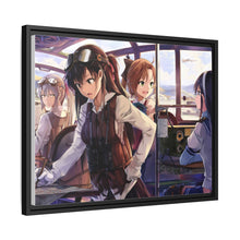 Load image into Gallery viewer, Anime Kantai Collection Canvas Framed Art Print
