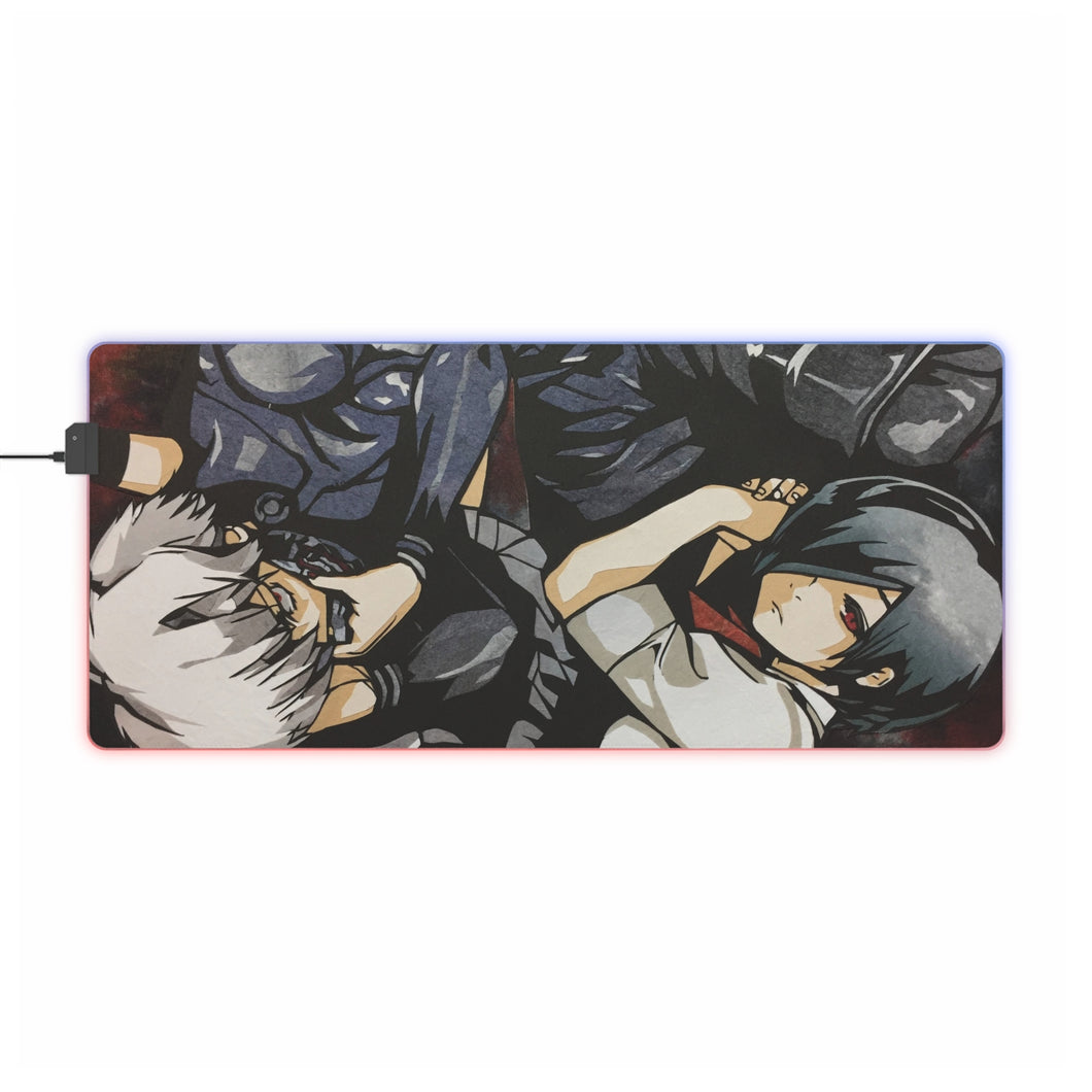 Tokyo Ghoul Ken Kaneki, Touka Kirishima RGB LED Mouse Pad (Desk Mat)