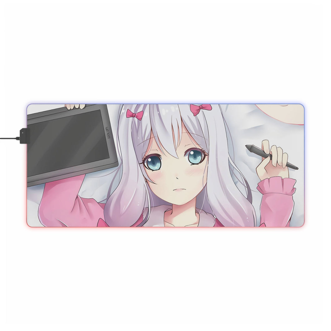 EroManga-Sensei RGB LED Mouse Pad (Desk Mat)