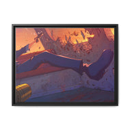 Anime Cowboy Bebop Canvas Framed Art Print