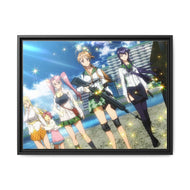 Highschool Of The Dead Canvas Framed Art Print
