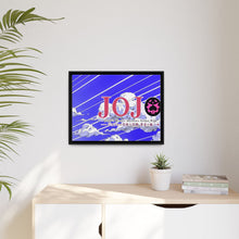 Load image into Gallery viewer, JoJo&#39;s Bizarre Adventure: Golden Wind LOGO Canvas Framed Art Print
