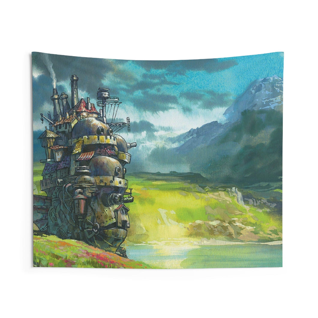 Howl's Moving Castle Indoor Wall Tapestry